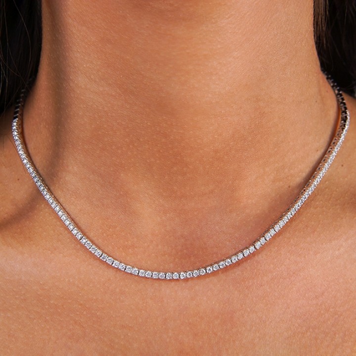 Hybrid Diamond Tennis Necklace | Armans Fine Jewellery Sydney