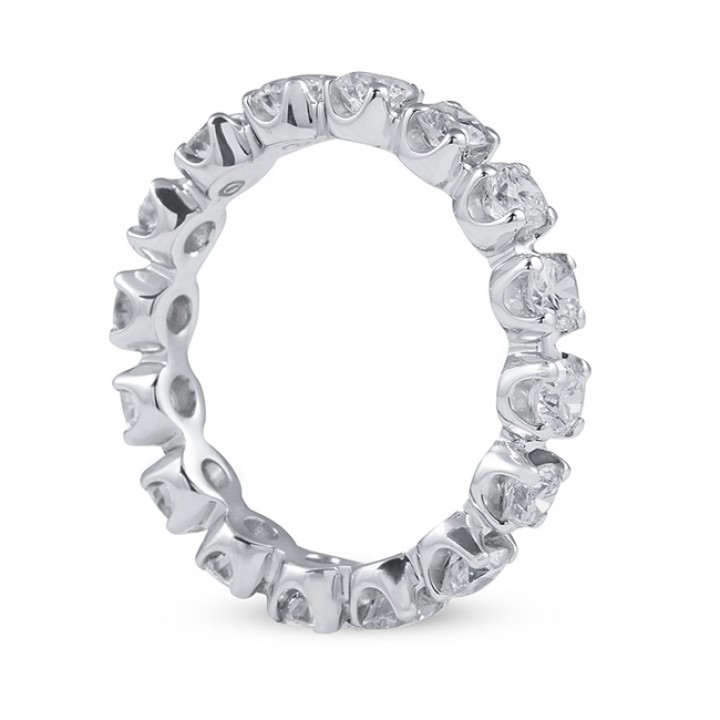 1.60 carat Illusion Set Diamond Eternity Band top