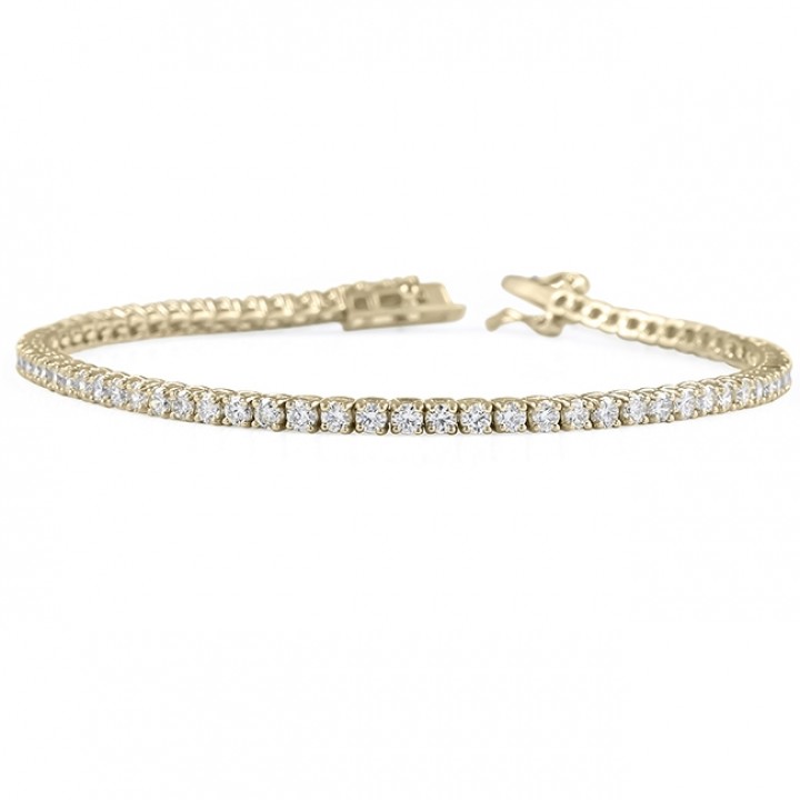 2.95 carat Lab-Grown Diamond Tennis Bracelet