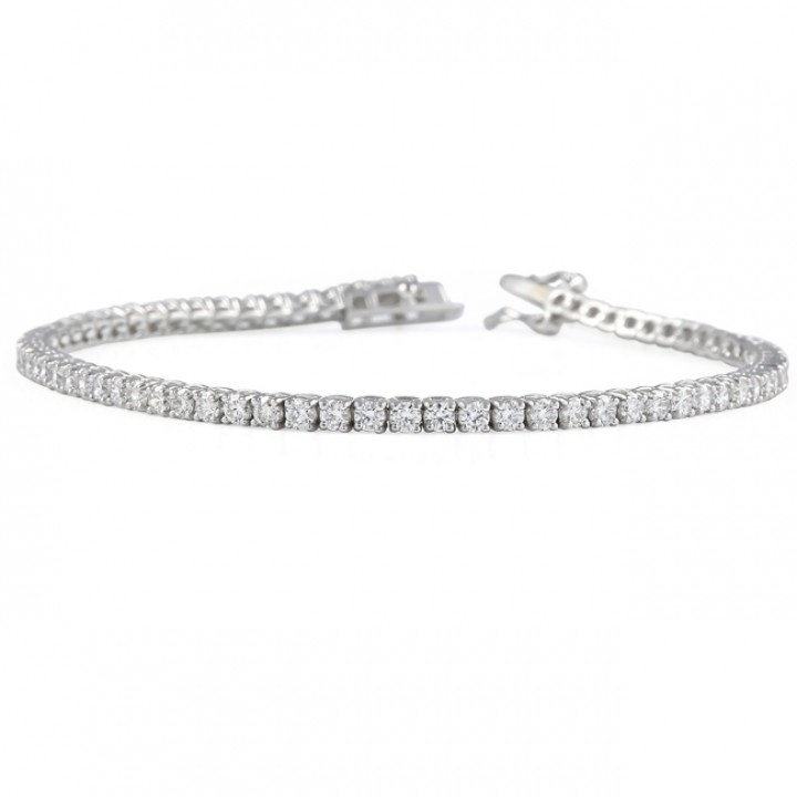 2.95 carat Lab-Grown Diamond Tennis Bracelet