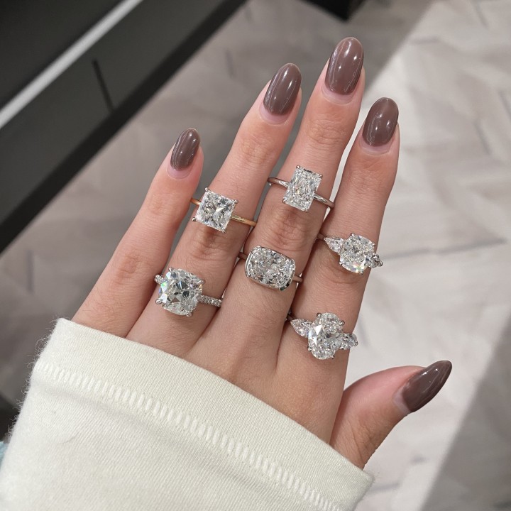 Lang Collection 1.44 Carat Marquise-Cut Diamond Engagement Ring - GIA K VVS2