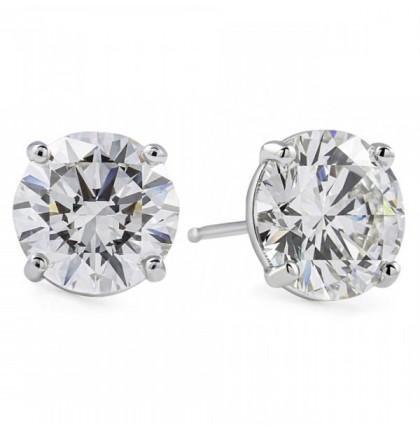 4 carat TW Diamond Stud Earrings