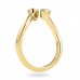 Toi Et Moi Pear Shape Yellow Gold Ring profile