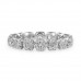 1.60 carat Illusion Set Diamond Eternity Band top