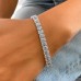 25.15 carat Grand Emerald Cut Lab Diamond Tennis Bracelet lifestyle