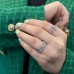 9 carat Emerald Cut Lab-Grown Diamond Eternity Band lifestyle