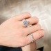 4.12 carat Round Lab Diamond Signature Wrap Ring lifestyle