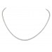 4 carat TW Dainty Four Prong Tennis Necklace