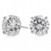 5.4 carat TW Lab-Grown GIA Graded Diamond Studs flat