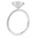 1.72ct Cushion Cut Lab Diamond Engagement Ring side