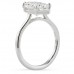 3.02 carat Marquise Lab Diamond Solitaire Engagement Ring profile