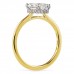 1.82 carat Marquise Shape Lab Diamond Solitaire Ring profile