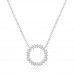 Compass Diamond Necklace white gold