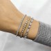 3.95 carat Bezel Set Oval Shape Diamond Tennis Bracelet lifestyle wrist