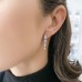 Graduating Radiant Lab Diamond Drop Earrings lifestyle ear