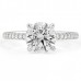 round diamond signature wrap ring