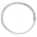 1.2 carat TW Alternating Size Diamond Bangle Bracelet profile