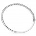 1.35 carat TW Compass Set Diamond Bangle Bracelet profile