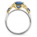 3.52 carat Sapphire Seven-Stone Engagement Ring profile