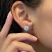 Sunburst Diamond Cluster Earrings lifestyle