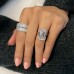 12.01 carat Emerald Cut Lab Diamond Engagement Ring lifestyle