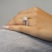 2.94 carat Alternating Oval & Emerald Cut Diamond Eternity Band lifestyle