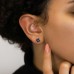 Sapphire Flower Earrings lifestyle