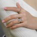 8.18 Carat Emerald Cut Lab Diamond Solitaire Ring lifestyle