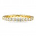 .90 Carat Round Diamond Close Basket Eternity Band yg