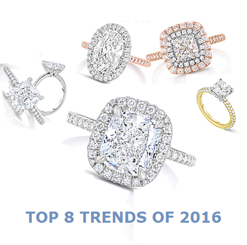 The Major Engagement Ring Trends Of 2016