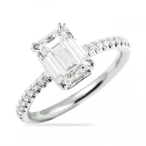 emerald cut diamond engagement ring lauren b