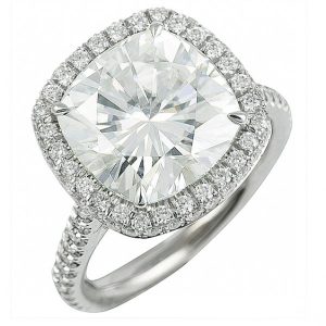 10mm Cushion Moissanite RS-313