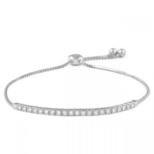 .60 ct Diamond Zip Up Tassel Bracelet gift